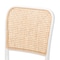 Baxton Studio Neah Japandi White Wood and Natural Rattan 2-Piece Dining Chair Set, PR 227-2PC-13247-ZORO - alternate 7